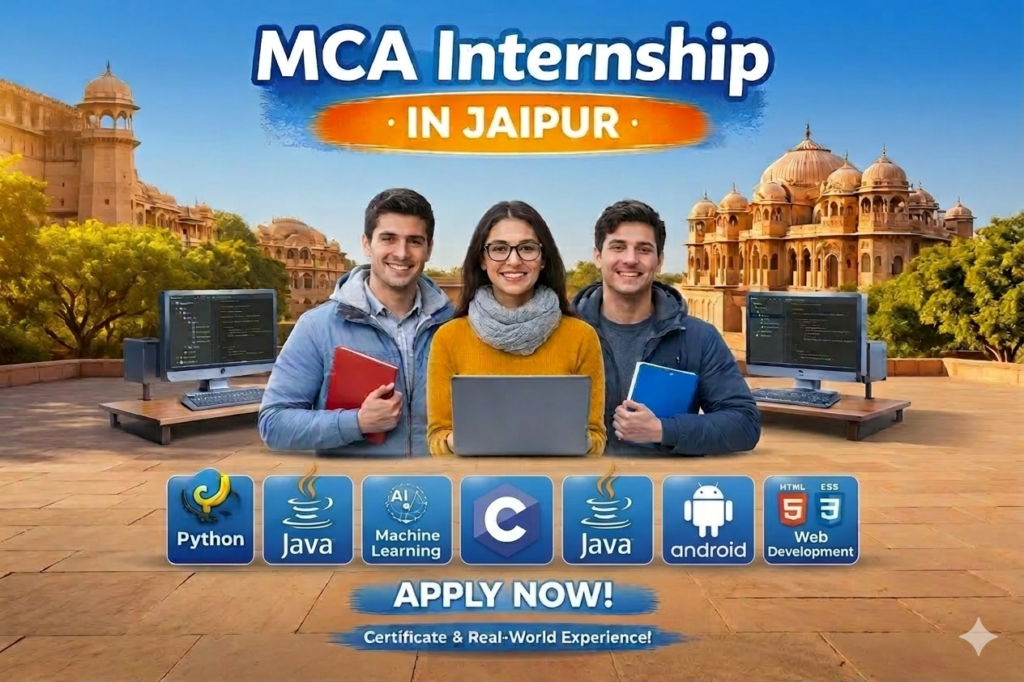 mca internship in jaipur